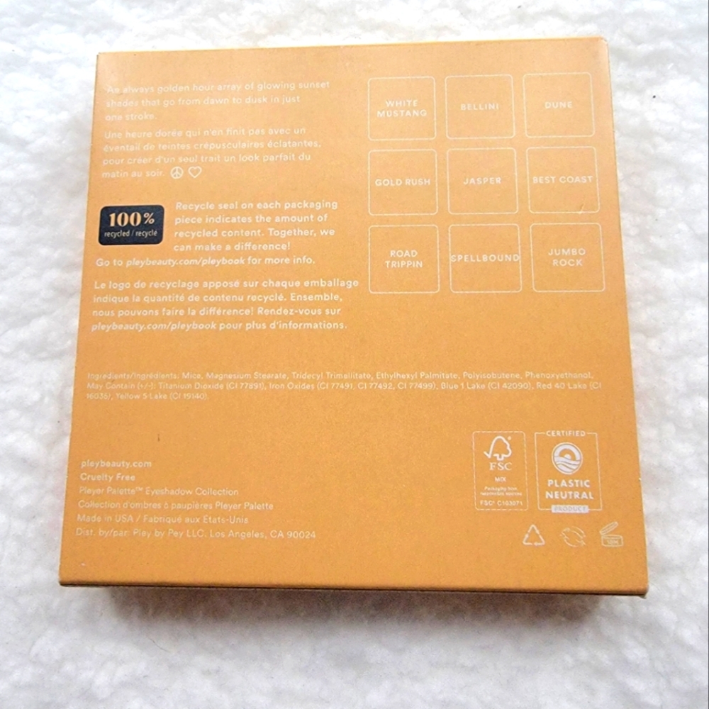 🎉HOST PICK🎉 Pley Beauty Golden Girl Eyeshadow Palette! - Picture 3 of 6